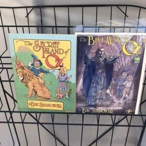 Secret Island Of‎ Oz & Blue Witch Of Oz graphic novel Lot Eric Shanower TPB